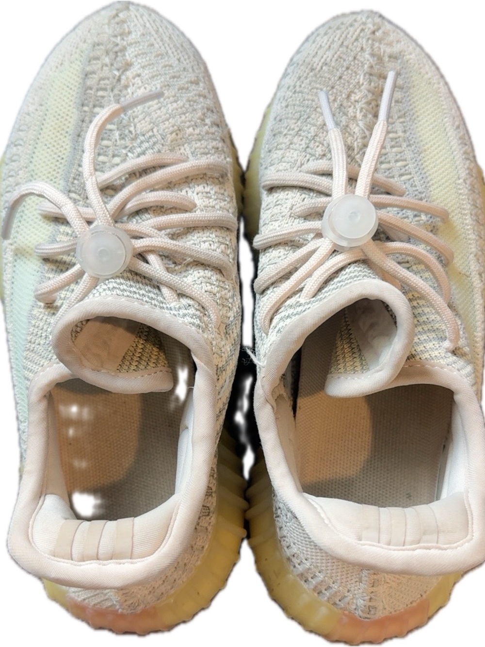 Adidas Yeezy Boost 350 V2 Citrin Reflective - Kids 3Y
